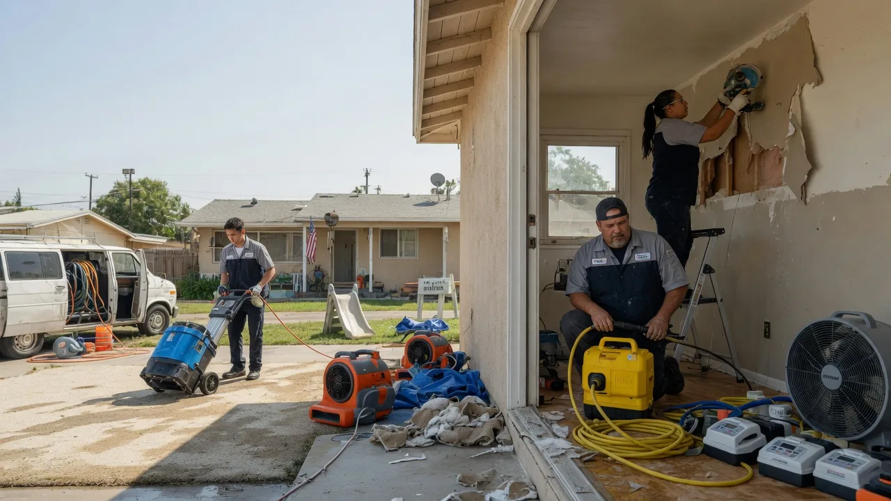Water Damage Restoration in Bloomington, IL near me